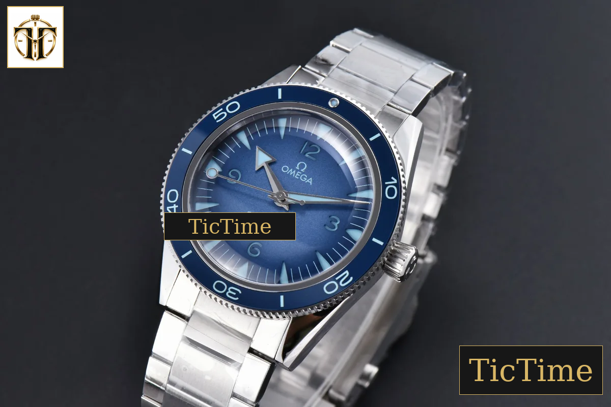 SeaMaster Spectre 007 Summer 41mm VSF Blue Limited Dial SS Bracelet A8400 — foto 5