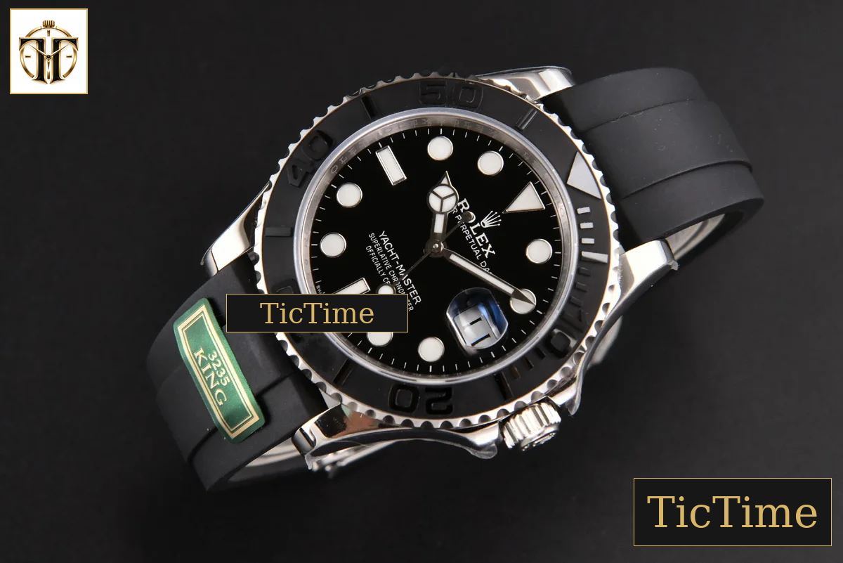 Yacht-Master 3D 226659 42mm King Factory Black Ceramic Oysterflex Strap VR3235 — foto 15