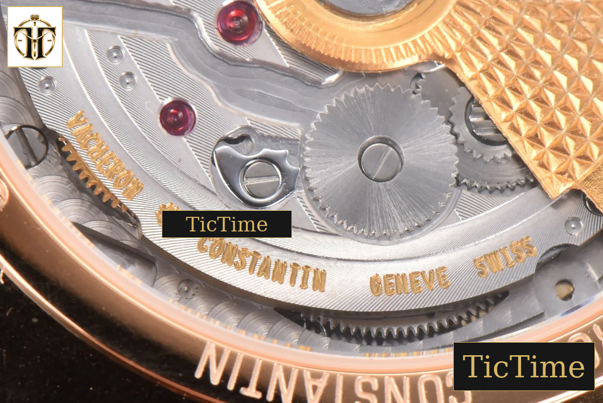 Patrimony Date 40mm ZF RG White Dial Brown Leather Strap Miyota 9015 — foto 17