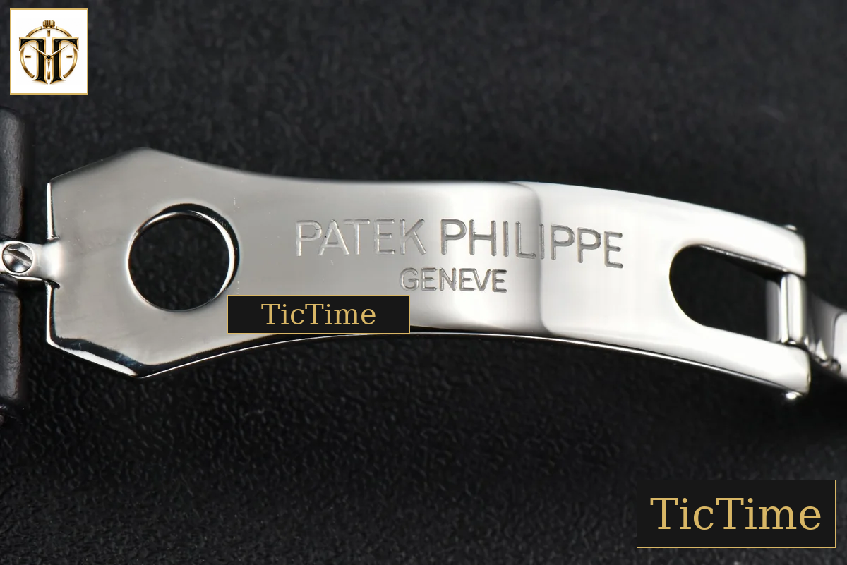 Complications 5396 38.5mm ZF White Dial Moonphase Stick Markers Black Leather Strap MY9015 — foto 32