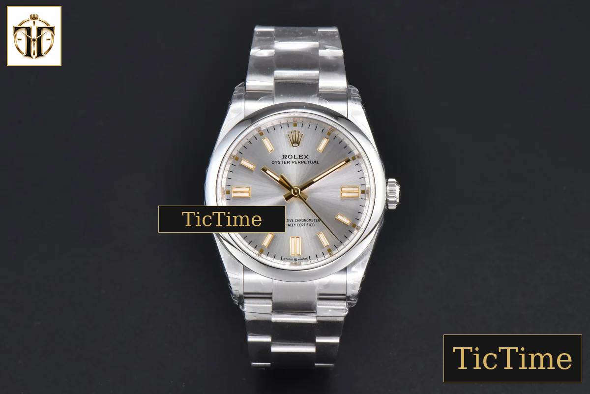 yster Perpetual 904L 126000 36mm VSF Silver Dial Oyster Bracelet VS3235 — foto 3