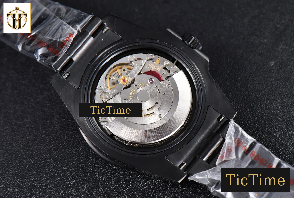 Blaken Submariner LN 116610 IPKF Green Dial PVD Bracelet A2836 — foto 11