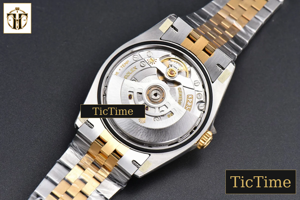 DateJust 36mm VSF YG/SS Wimbledon Gray Dial Green Marker Jubilee VS3235 — foto 32