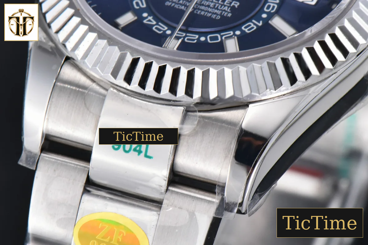 Sky-Dweller 904L 326934 42mm ZF Blue Dial SS Bracelet A2824 — foto 11