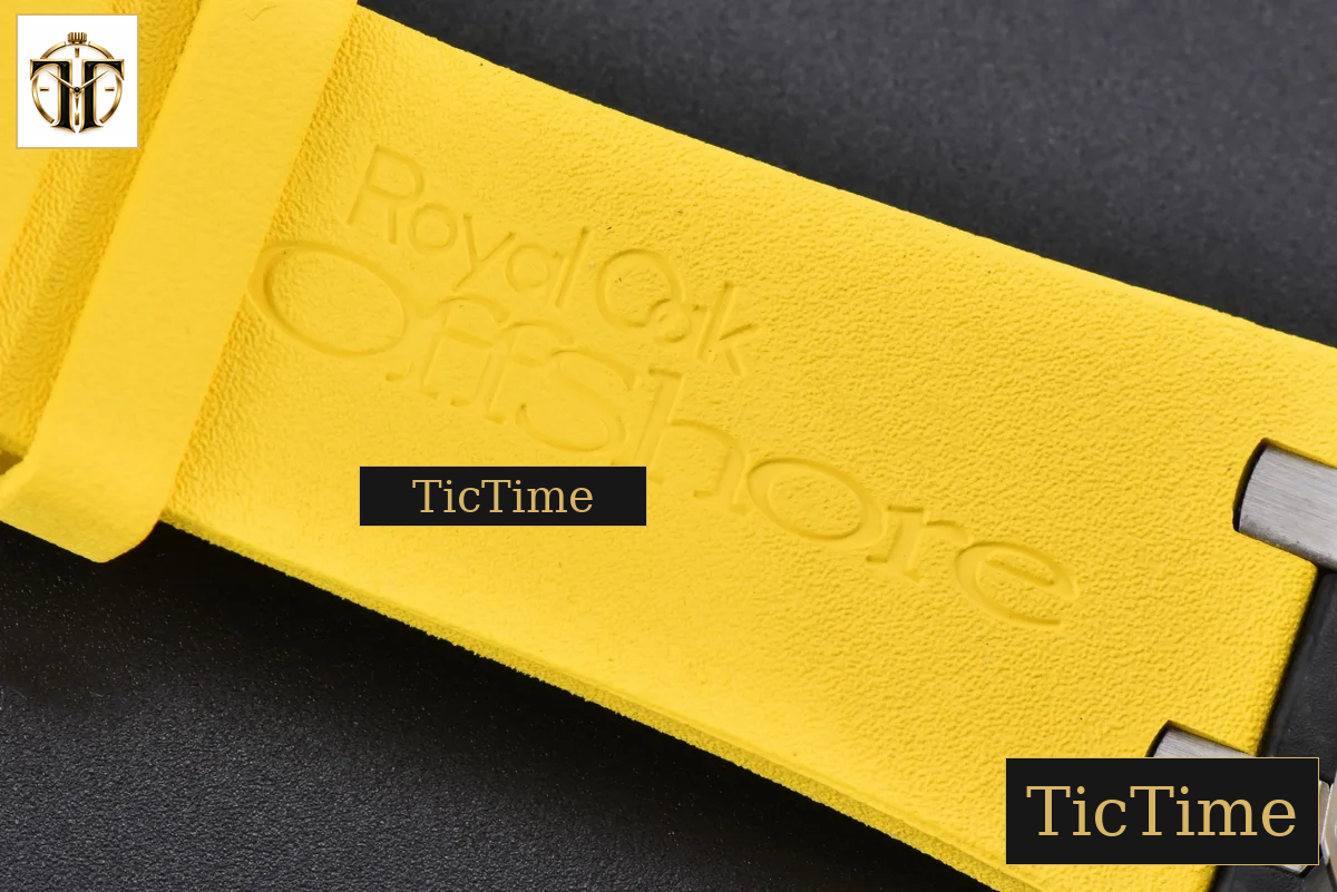 Royal Oak Offshore Diver 42mm IPF Black/Yellow Dial Yellow Rubber Strap MY9015 — foto 30