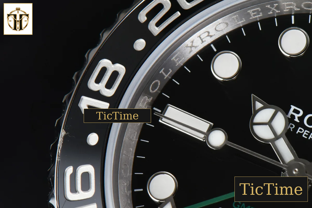 GMT-Master II LN 116710 40mm Clean Factory Black Ceramic Oyster Bracelet VR3186 — foto 6