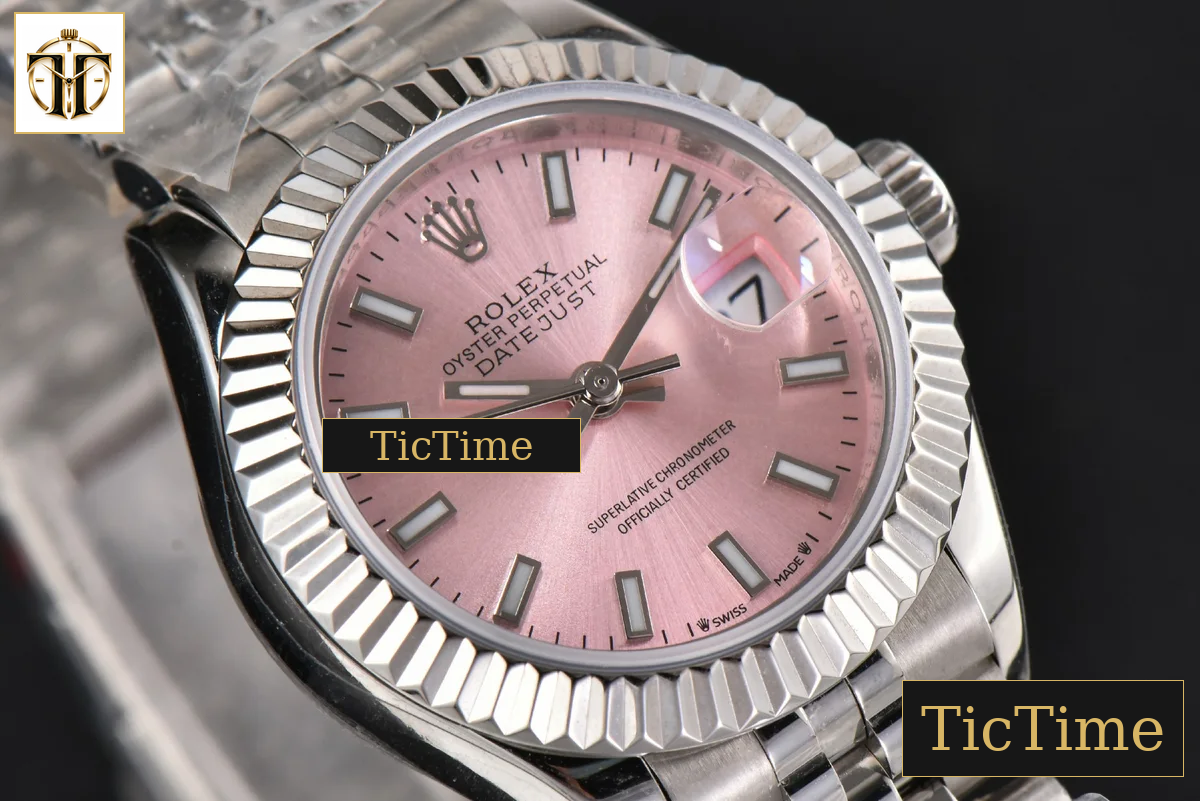 DateJust Ladies 28mm WF Pink Dial Jubilee Bracelet A2236 — foto 12