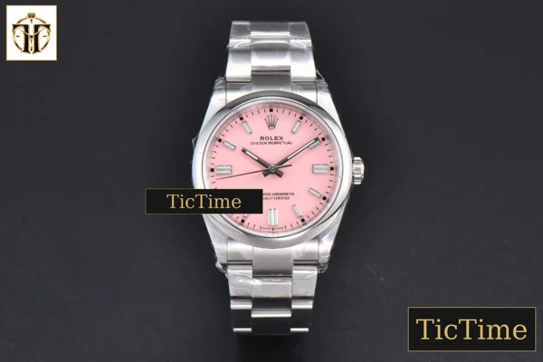Foto frontal — Oyster Perpetual 904L 126000 36mm VSF Pink Dial Oyster Bracelet VS3235
