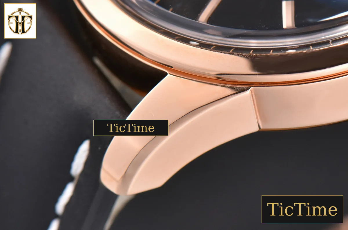 Transocean Day & Date 43mm V7F RG Black Dial Black Leather Strap CA145 — foto 10