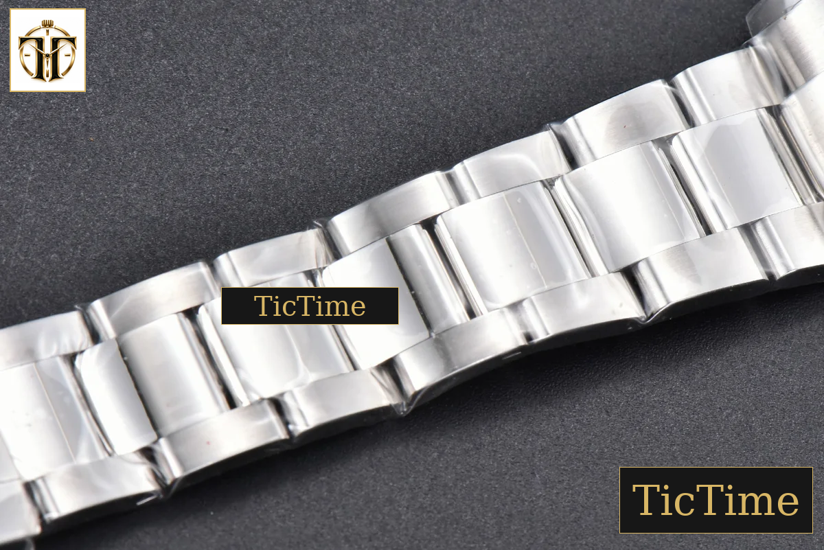 Daytona 116509 40mm Clean Factory SS Black Dial Diamond Marker SS Bracelet A4130 — foto 32