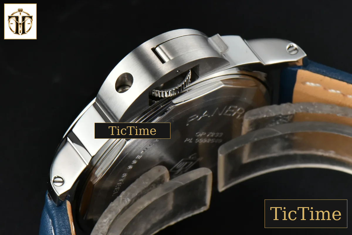 PAM1085 44mm HWF Blue Dial Blue Leather Strap A6497 — foto 12