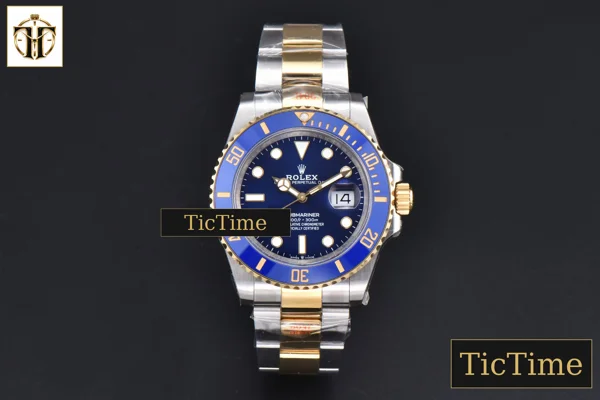 Foto frontal — Submariner LB 126613 41mm GMF YG/SS Blue Dial SS Bracelet VR3235