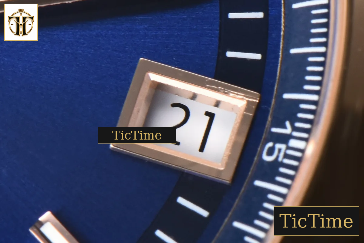 Overseas 4500V 41mm PPF RG Blue Dial Blue Rubber Strap A5100 — foto 5