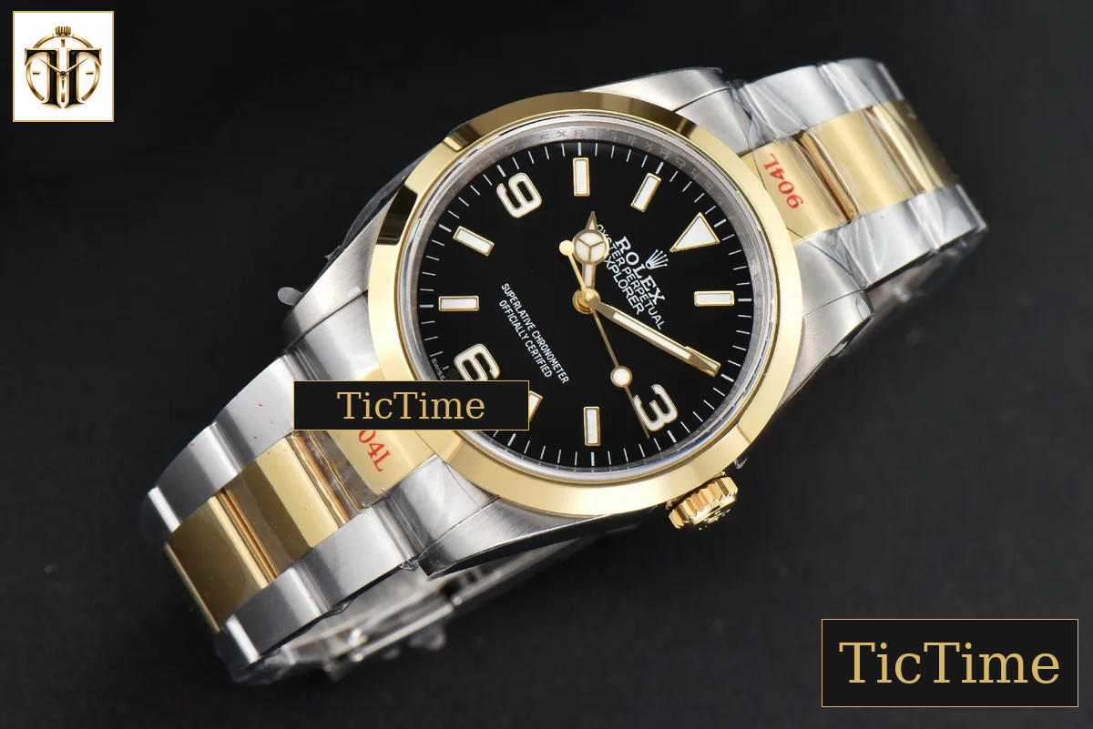Explorer 124273 36mm GMF YG/SS 904L Black Dial YG/SS Bracelet VR3230 — foto 4