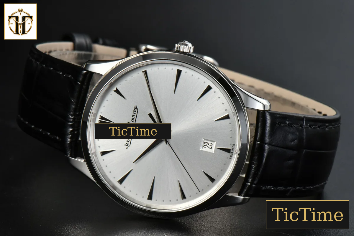 Master Ultra Thin Date 1282510 40mm ZF Silver Dial Black Leather Strap A899 — foto 12