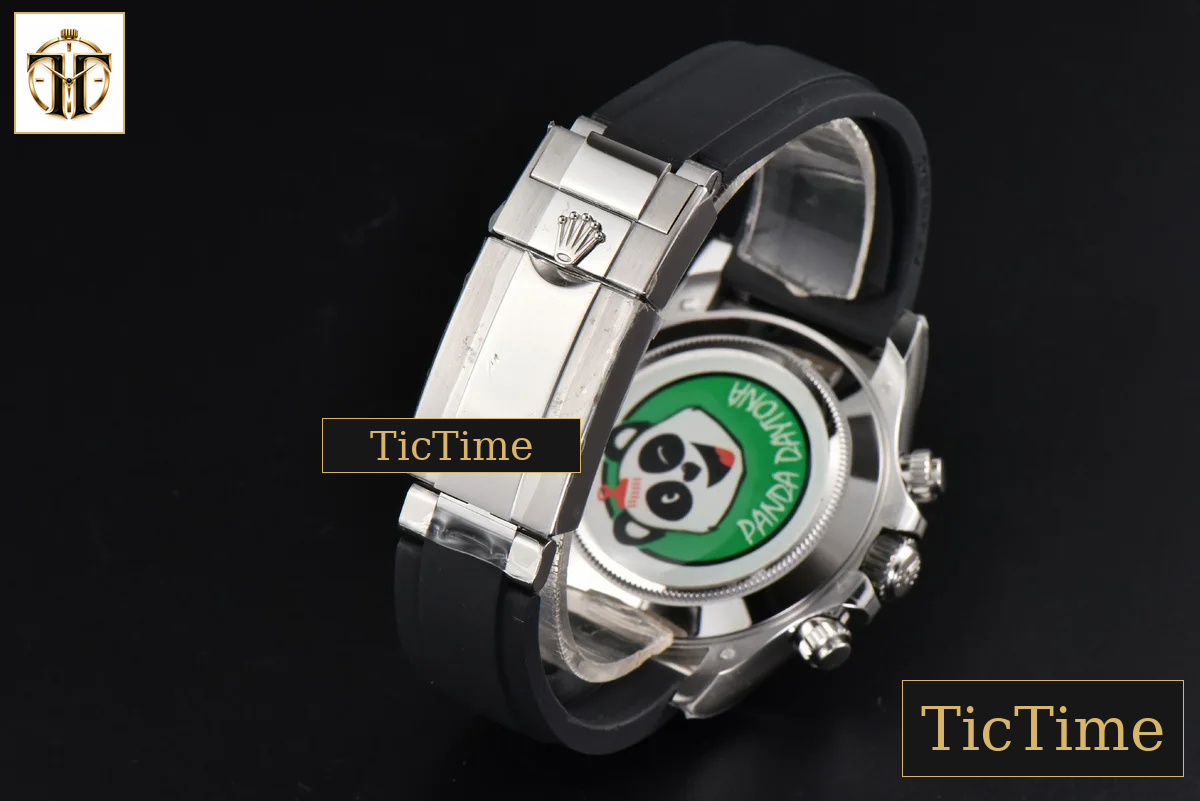 Daytona Blac Dial 116519 40mm BTF Diamond Marker Oysterflex Strap SA4130 — foto 41