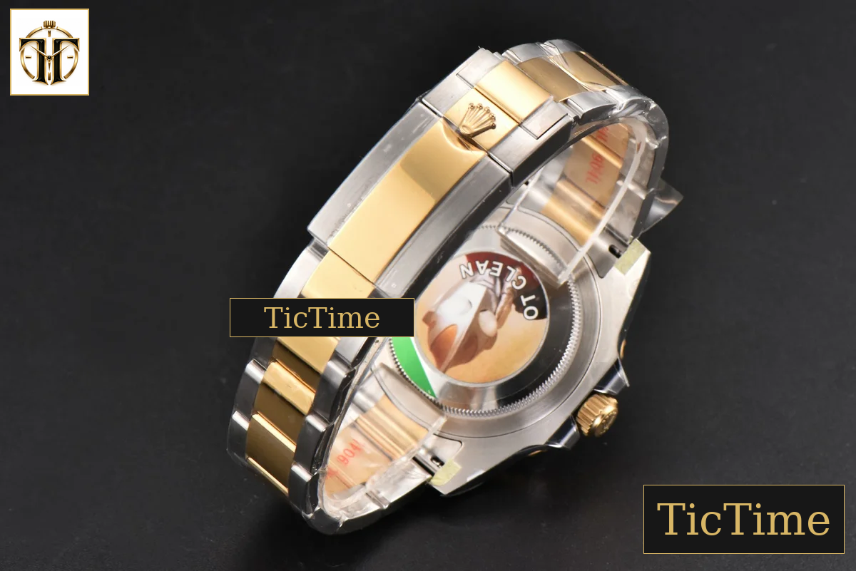 GMT Master II 116713 40mm Clean Factory YG/SS 904L Black Dial Oyster Bracelet VR3186 — foto 36