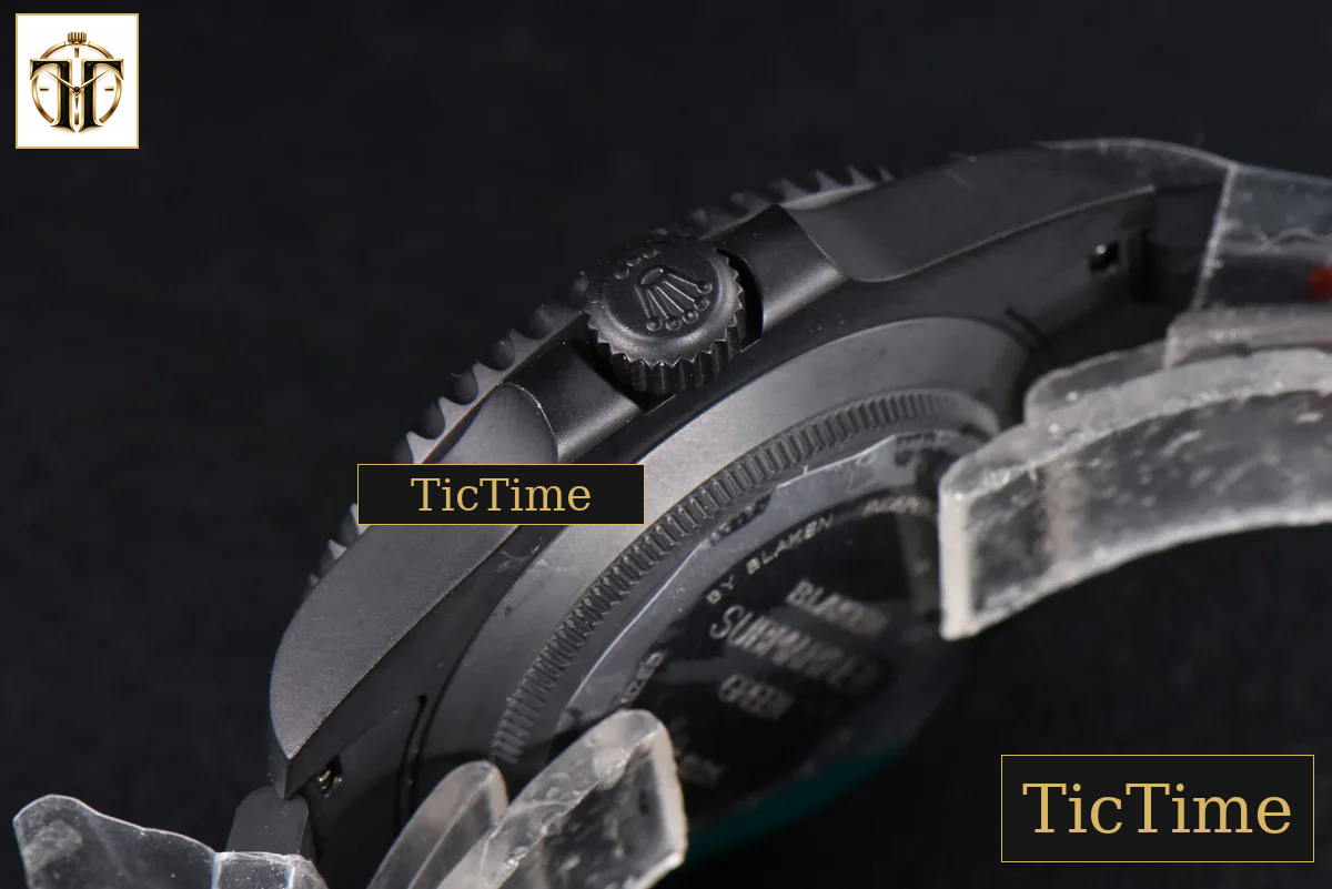 Blaken Submariner LV 116610 IPKF Green PVD Bracelet A2836 — foto 17
