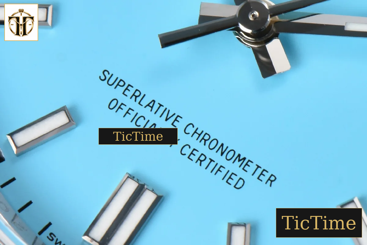 Oyster Perpetual 904L 126000 36mm VSF Tiffany Dial Oyster Bracelet VS3235 — foto 7