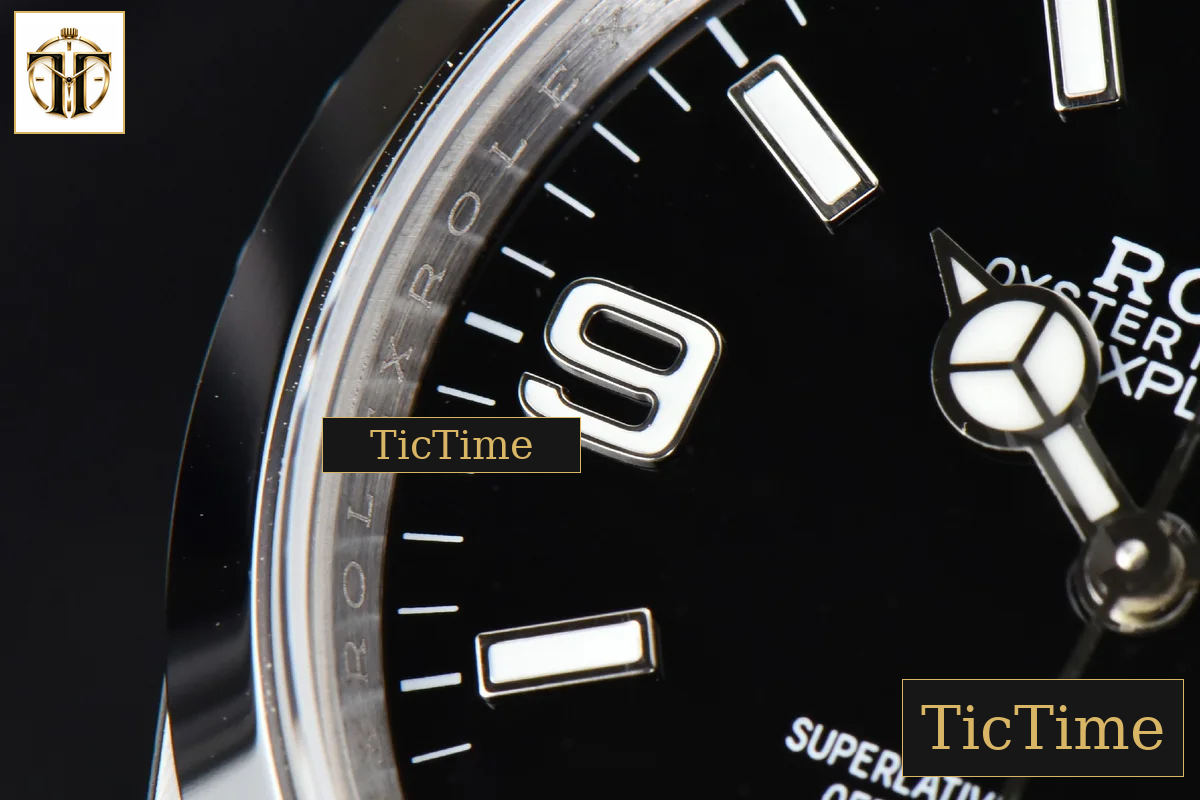 Explorer 316L 124270 36mm BPF Black Dial SS Bracelet VR3230 — foto 6