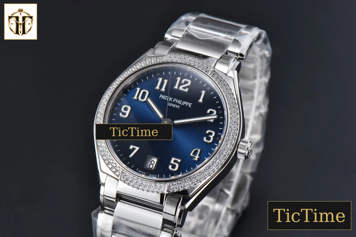 Twenty-4 7300 36mm PPF Diamond Blue Dial SS Bracelet 324CS — foto 5