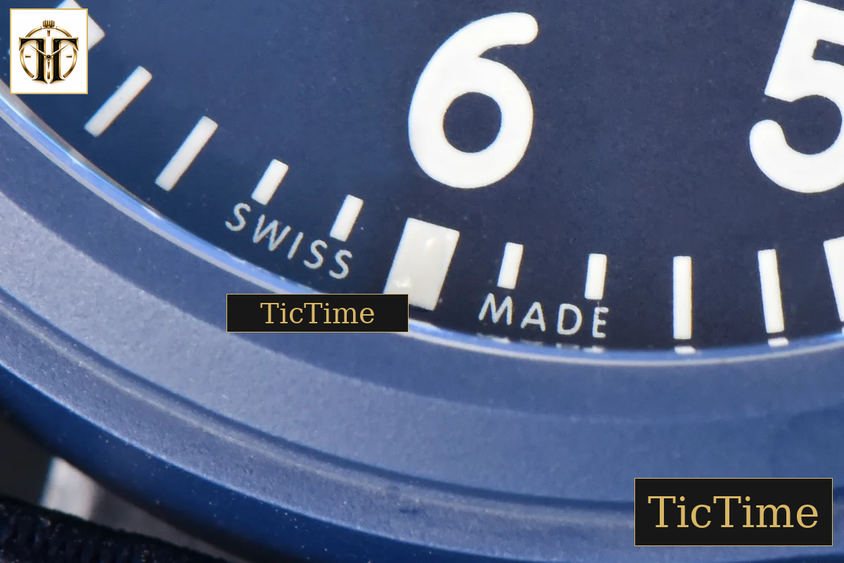 Laureus IW328101 41mm V7F Blue Ceramic Blue Dial Nylon/Rubber Strap — foto 9