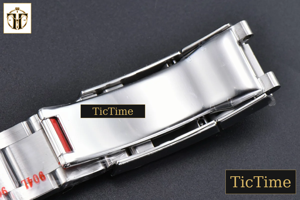 Daytona 126509 40mm Clean Factory SS Black Dial Silver Subdial SS Bracelet DD4131 — foto 40