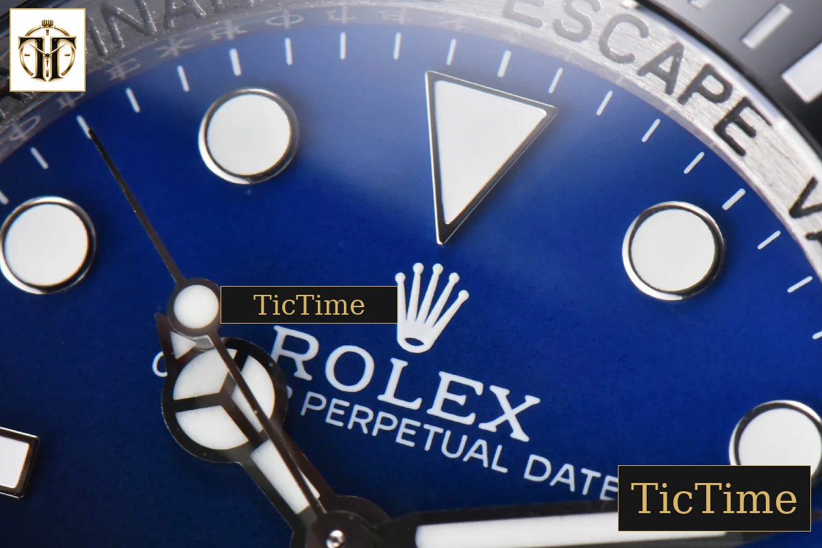 DeepSea Dweller 126660 44mm GMF SS Gradient Blue Dial SS Bracelet VR3235 — foto 5