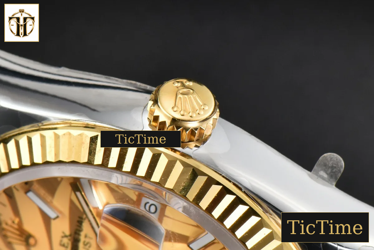 DateJust 36mm EWF YG/SS YG Plam Dial Oyster Bracelet A3235 — foto 17