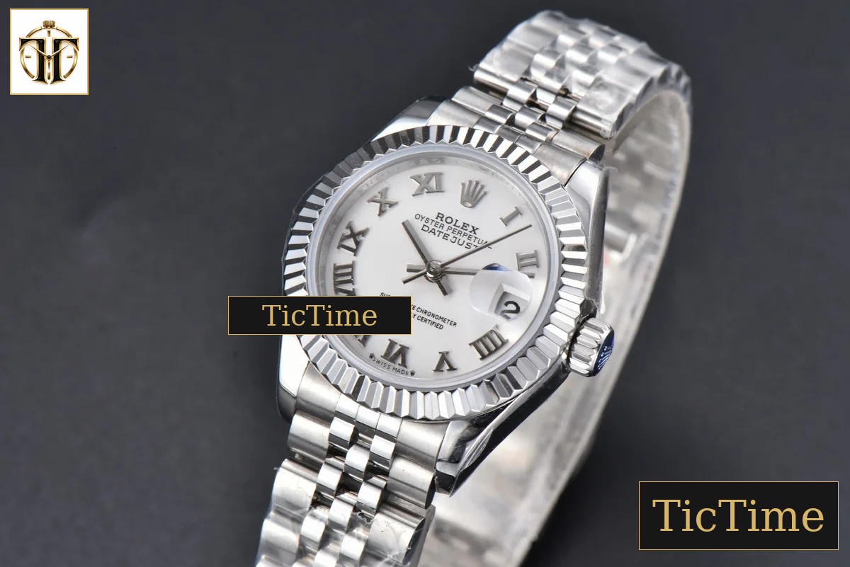 DateJust 31mm WF White Dial Lume Marker Jubilee Bracelet A2671 — foto 4