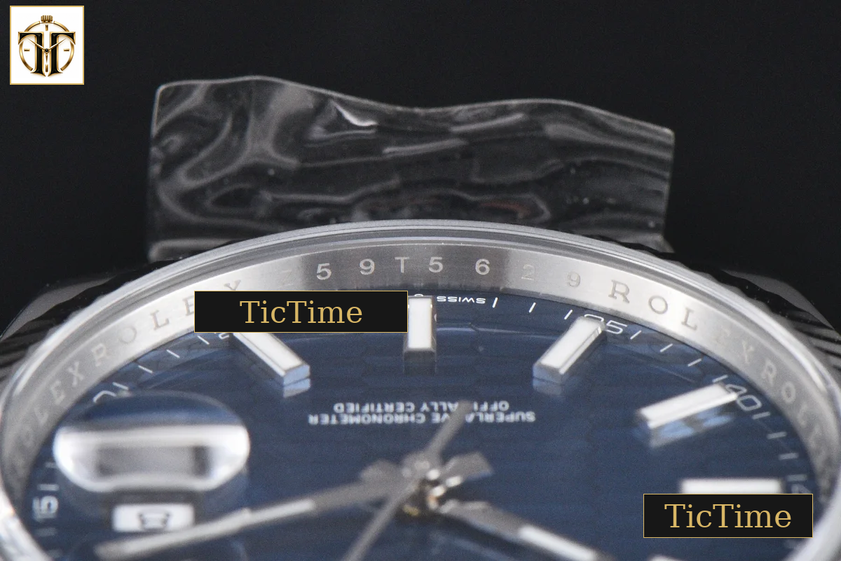 DateJust 126334 41mm VF Blue Motif Dial Jubilee Bracelet DD3235 — foto 12