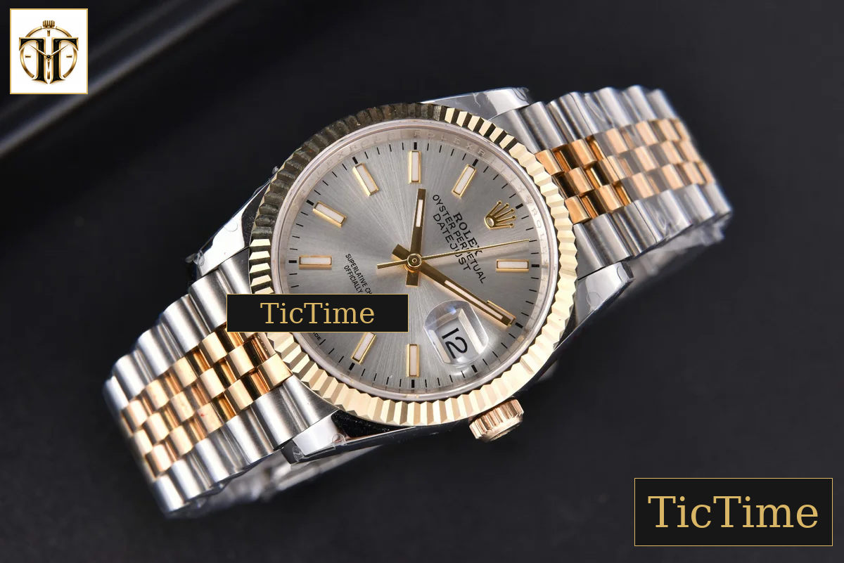 DateJust 36mm GMF YG/SS Silver Dial Jubilee Bracelet VR3235 — foto 3