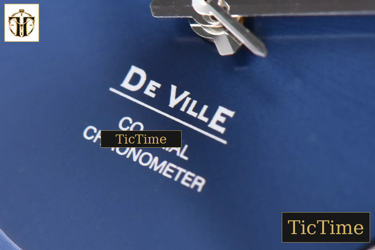 De Ville Hour Vision 41mm VSF Blue Dial SS Bracelet A8500 — foto 5