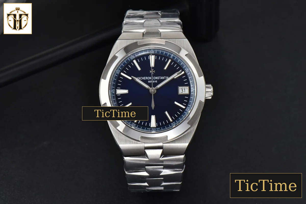 Overseas 4500V 41mm ZF Blue Dial SS Bracelet A5100 — foto 3
