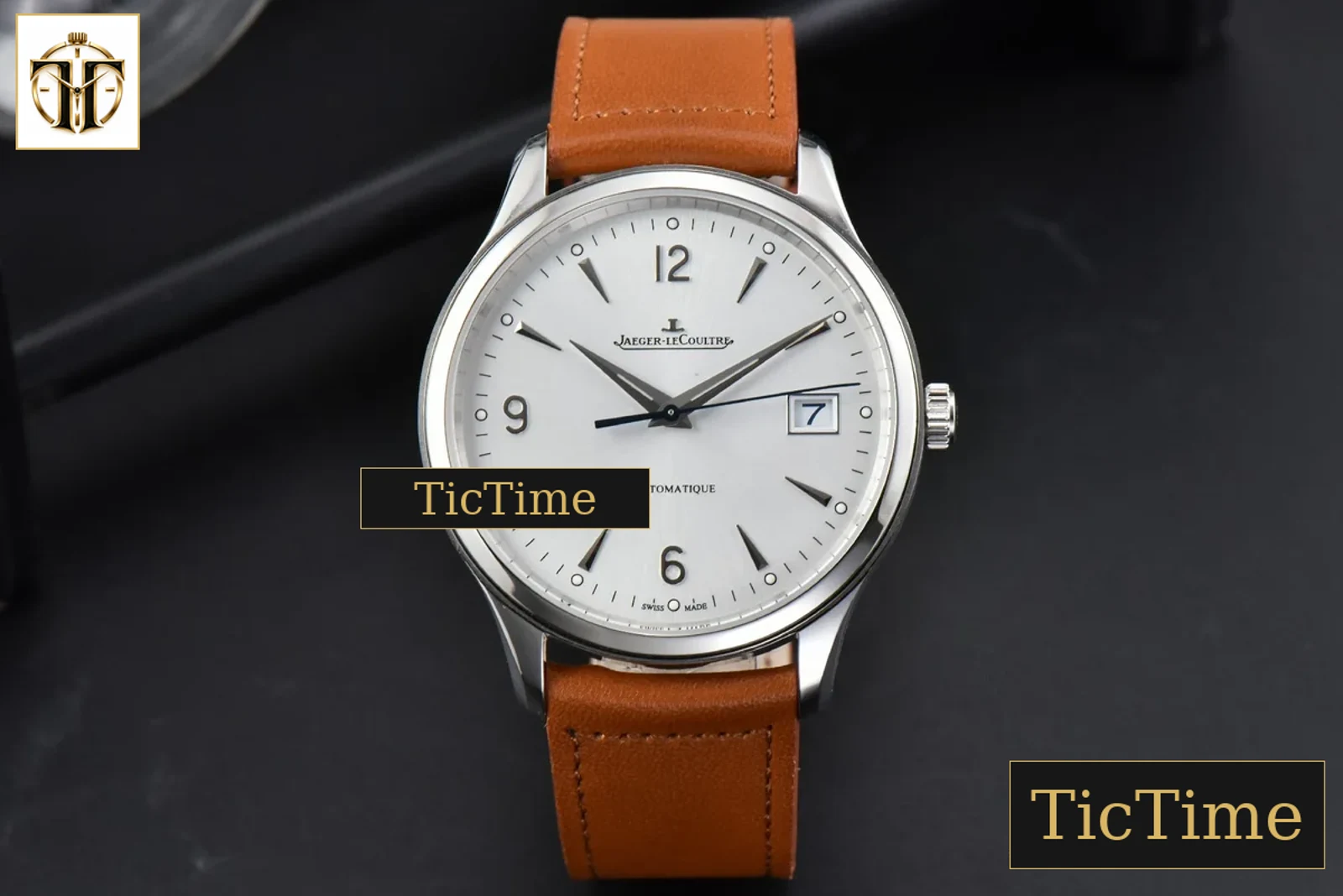 Master Control Q4018420 40mm ZF White Dial Brown Leather Strap A899 — foto 3