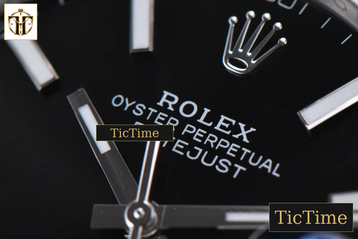 DateJust 904 126334 41mm ARF SS Black Dial Lume Markers Jubilee Bracelet VR3235 — foto 6