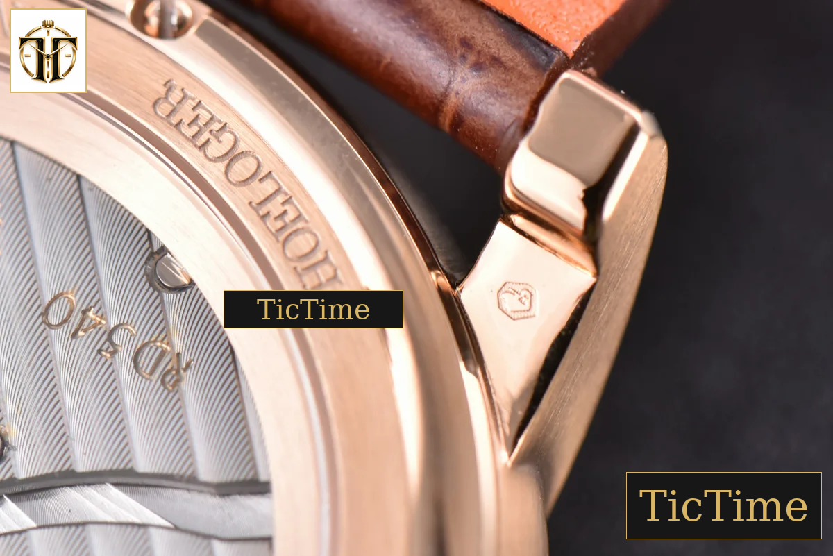 Hommage Flying Tourbillon RDDBHO0568 43mm JBF RG White/RG Dial Brown Croc Leather Strap — foto 19