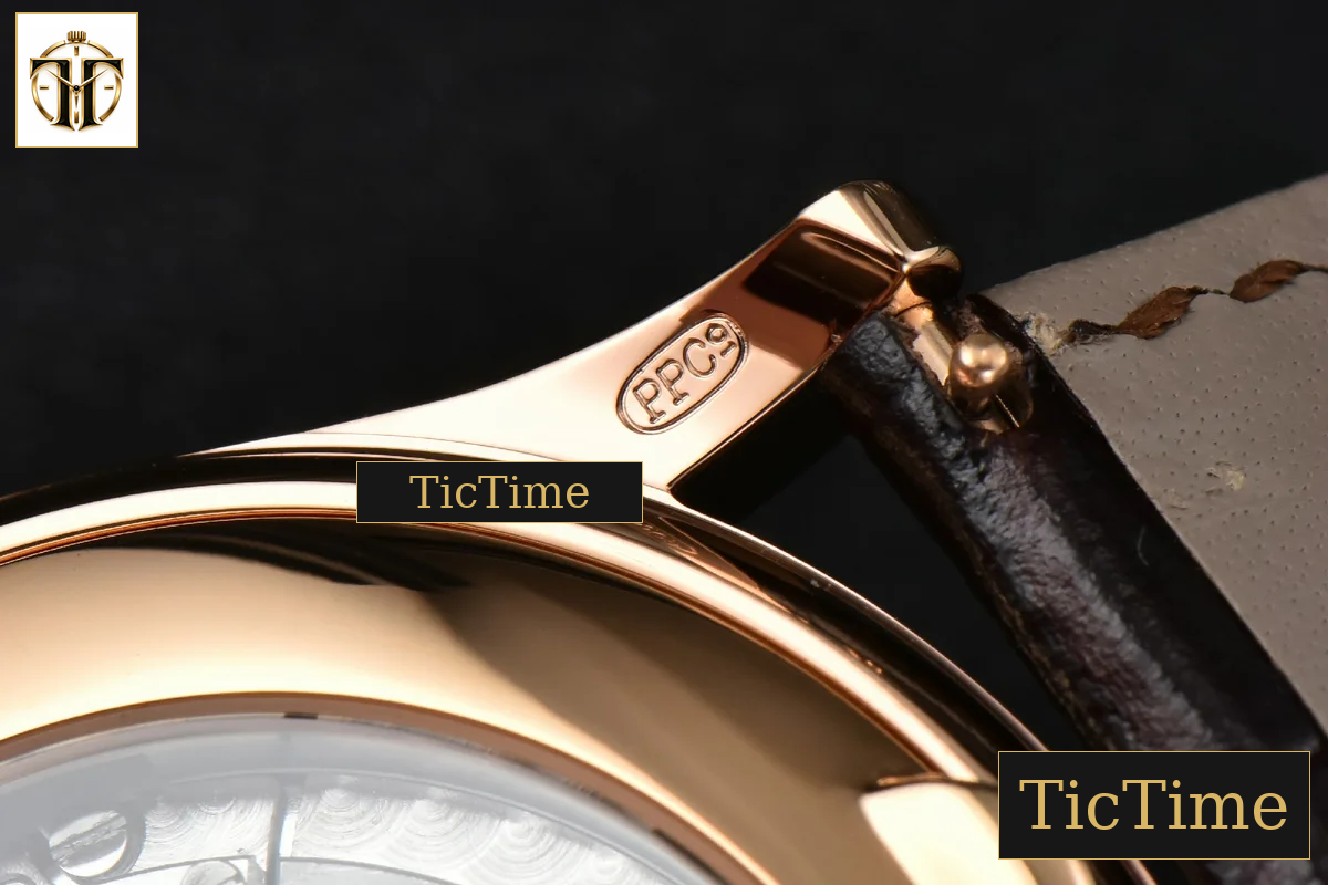 Annual Calendar Moonphase 5396 38.5mm ZF RG White Stick Dial Brown Leather Strap MY9015 — foto 21