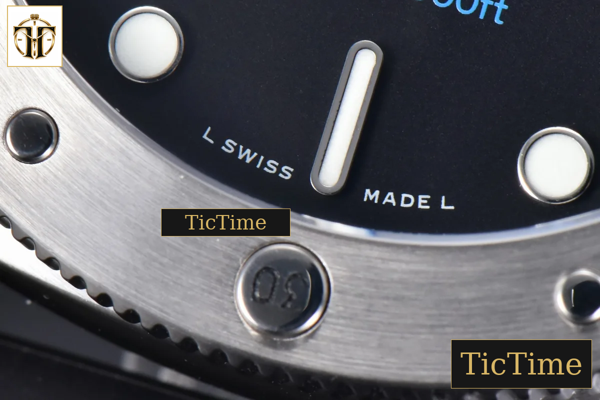 Submersible Quaranta PAM1229 44mm TTF Black Dial Rubber Strap P9010 — foto 9