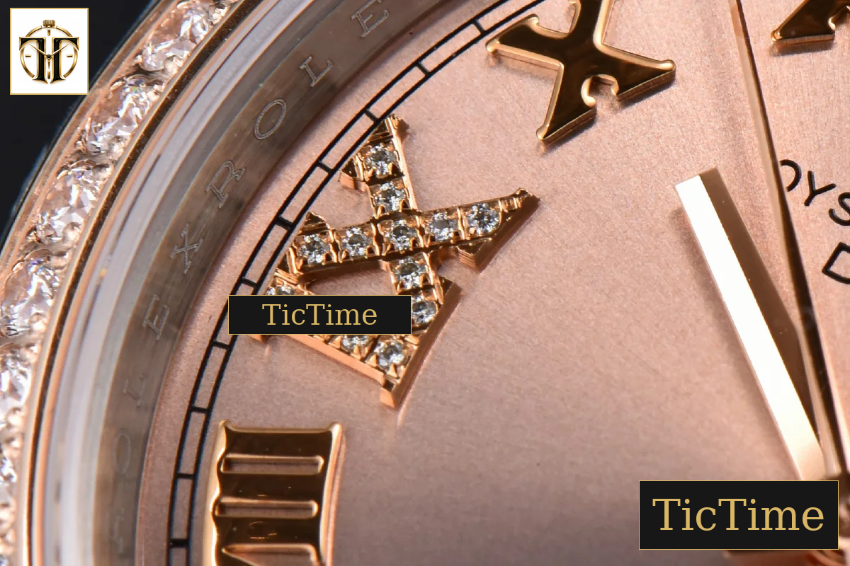 DateJust 126231 36mm VSF RG/SS Diamond RG Dial Diamond Roma Marker Jubilee Bracelet VS3235 — foto 6
