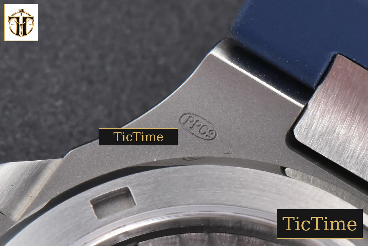 Nautilus 5711 40mm PPF Blue Dial Blue Rubber Strap V5 A324SC — foto 22