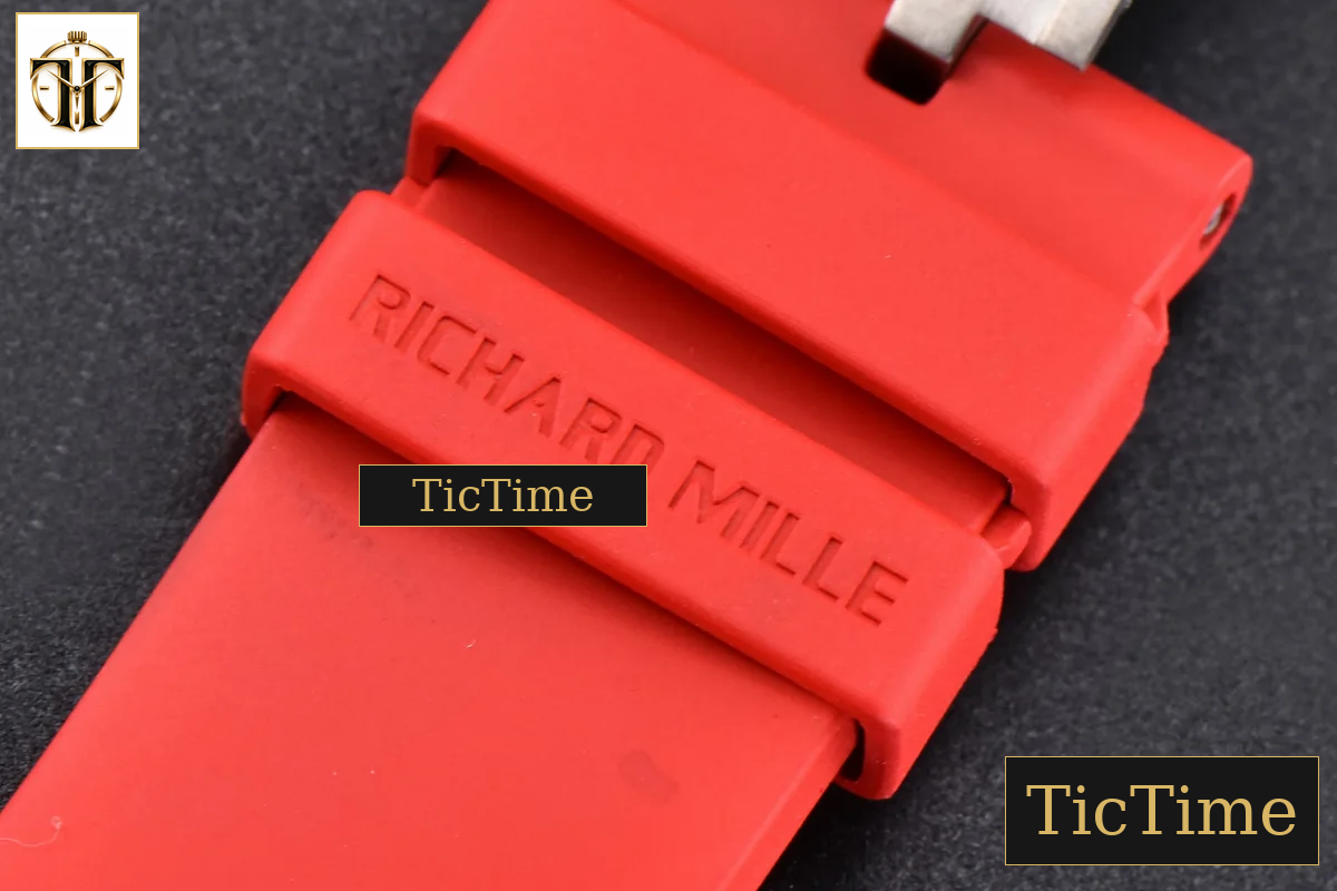 NTPT RM035-02 ZF Red Skeleton Dial Red Rubber Strap RMAL1 — foto 28