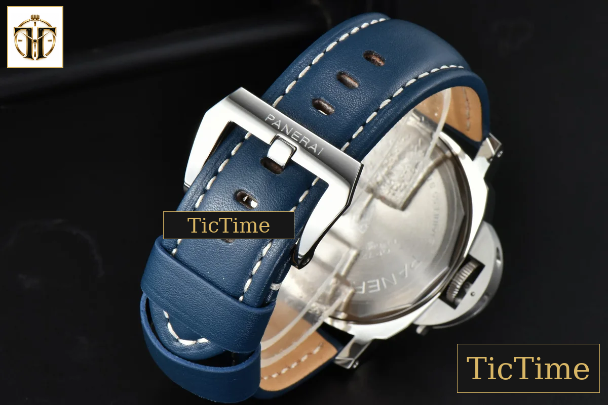 PAM1085 44mm HWF Blue Dial Blue Leather Strap A6497 — foto 14