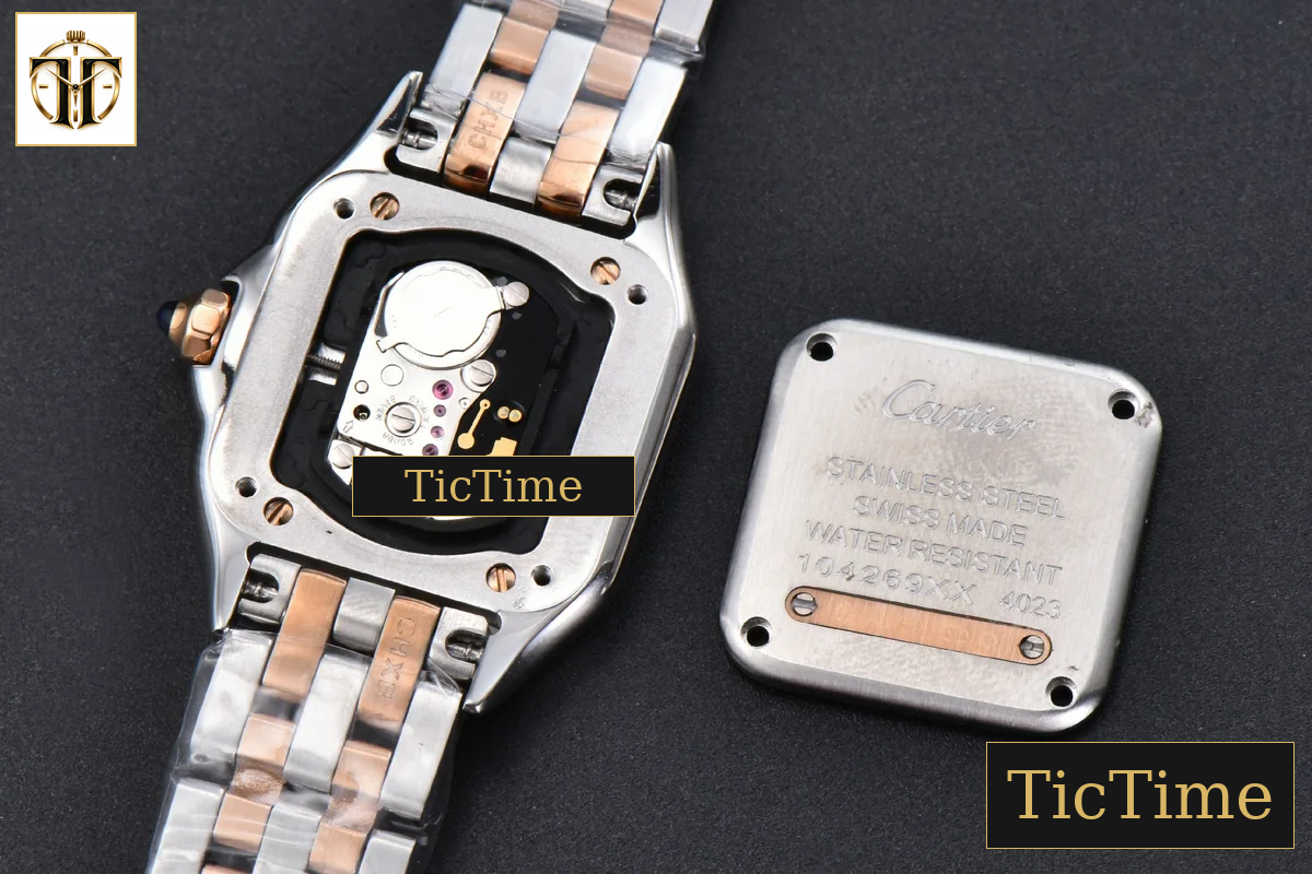 Panthère 22mm AF SS/RG Diamond Bezel White Dial SS/RG Bracelet Ronda Quartz — foto 18