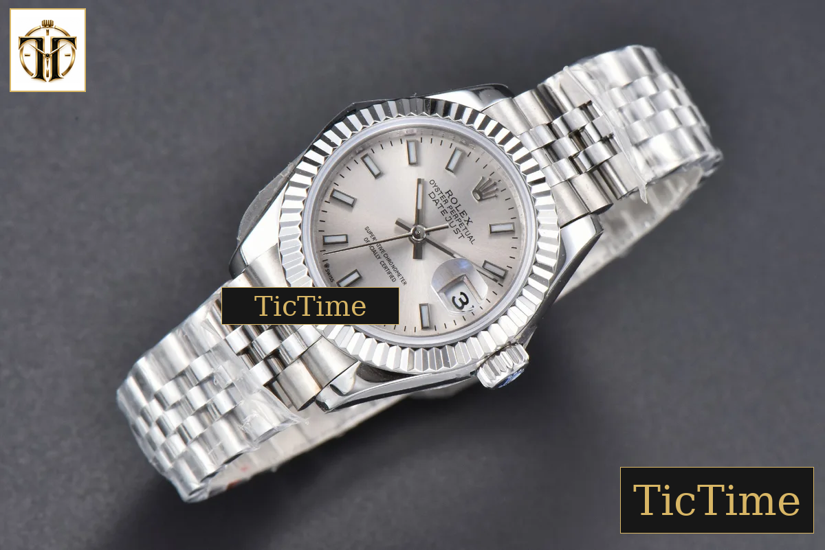 DateJust 31mm WF Silver Dial Lume Marker Jubilee Bracelet A2671 — foto 3