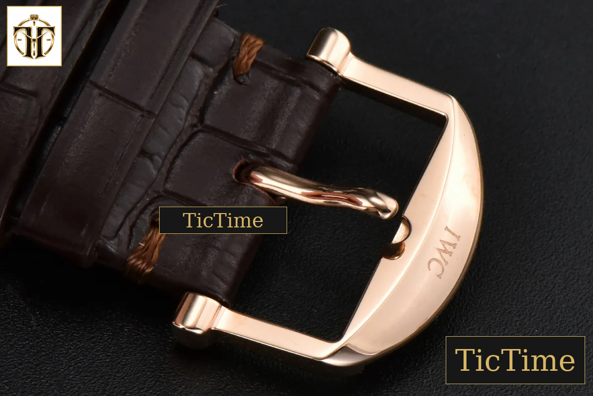 Portofino Automatic 40mm ZF RG Gray Dial RG Marker Brown Croc Strap A9019 — foto 23