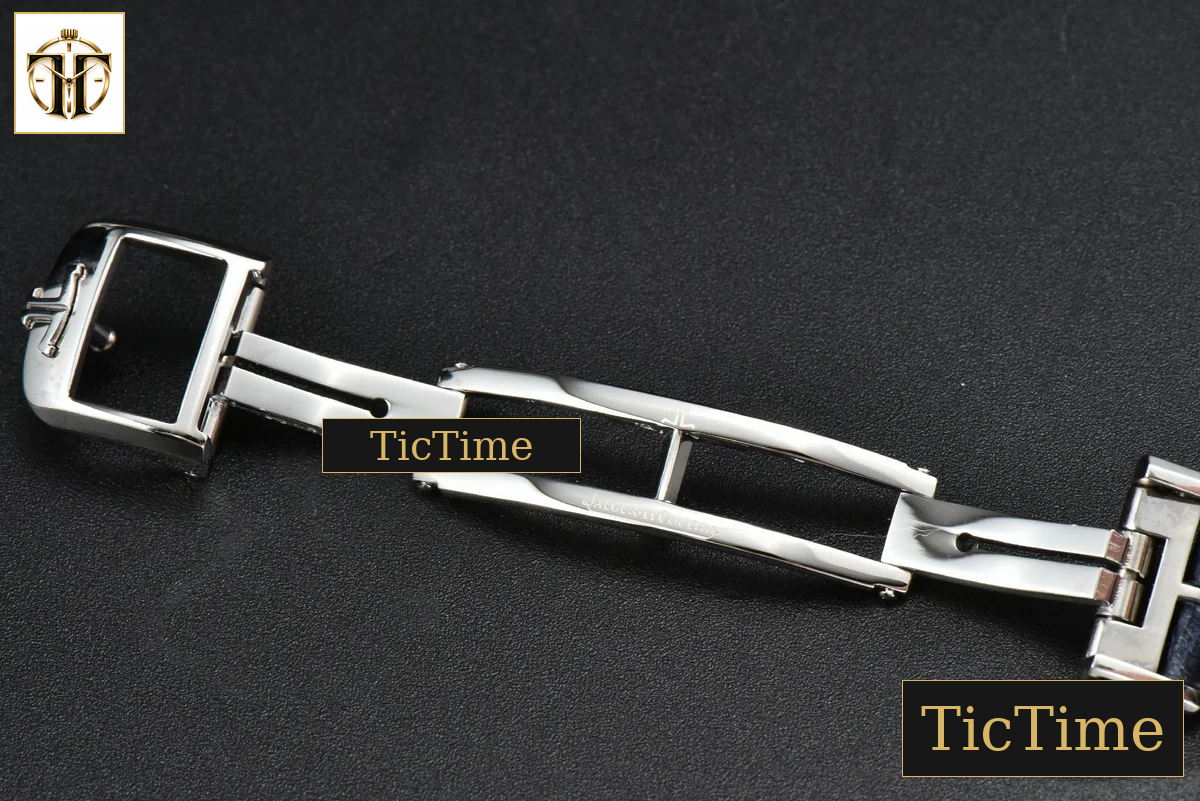 Reverso One 3288420 20mm IMF Diamond White Moissanite Blue Leather Strap (wth CZ stones ) Swiss Quartz — foto 15