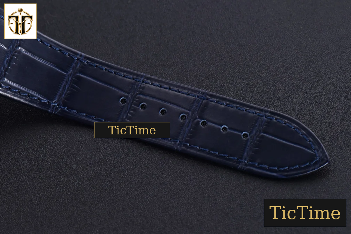 Overseas 47040 42mm MKF Blue Dial Leather Strap 9015 — foto 19