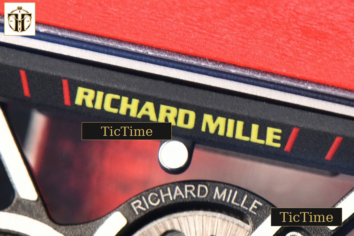NTPT RM035-02 ZF Red Bezel Black Skeleton Dial Red Crown Red Rubber Strap V7 RMAL1 — foto 6