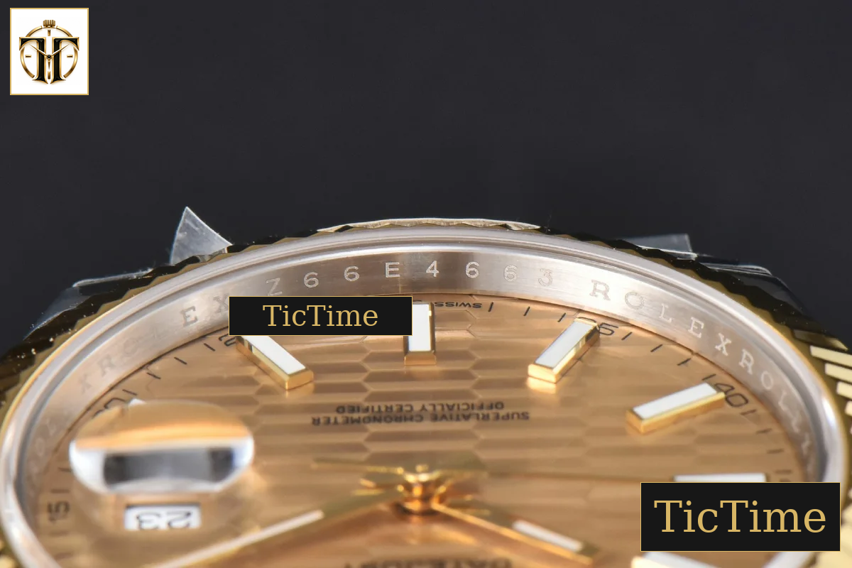 DateJust 126333 41mm VSF YG/SS YG Motif Dial Jubilee Bracelet VS3235 — foto 13